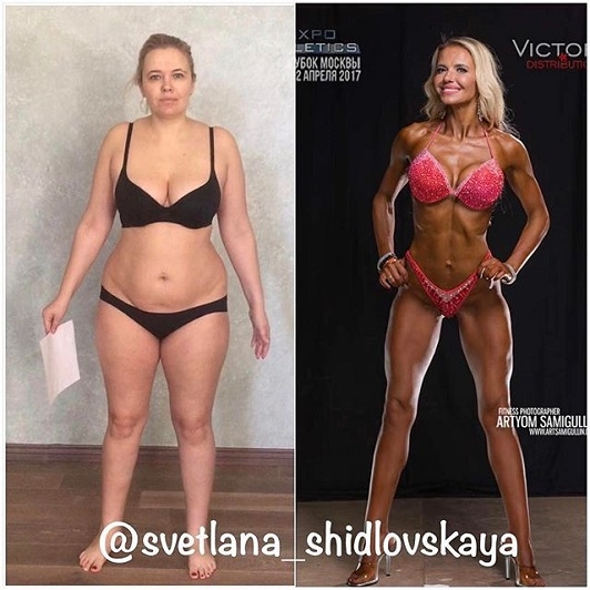 Светлана Шидловская: «Мой путь из "жирухи" в фитнес-бикини»