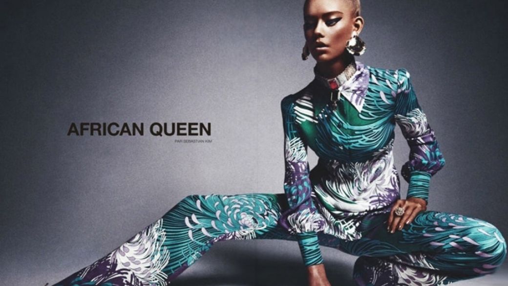 Скандал: Белую модель объявили африканской королевой