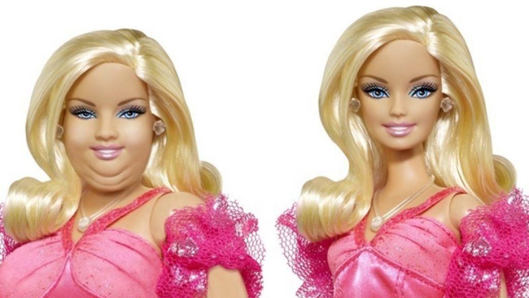 Располневшая Barbie вызвала споры в интернет-сообществе