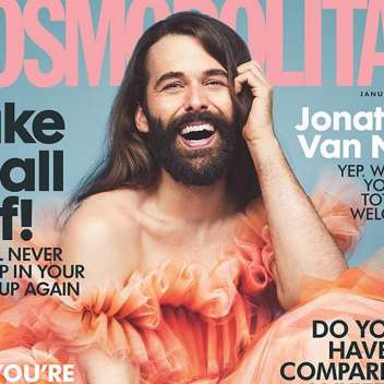 Впервые за 35 лет для обложки Cosmopolitan снялся мужчина