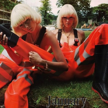 Кара Делевинь и Кендалл Дженнер снялись в откровенной фотосессии для календаря Chaos
