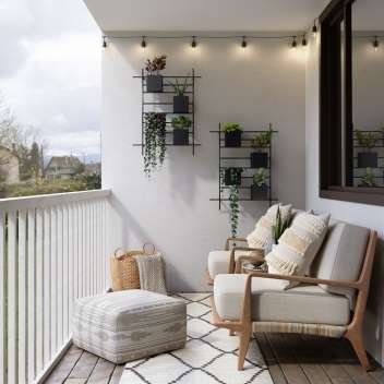 Как создать красивый балкон в квартире. Советы дизайнера