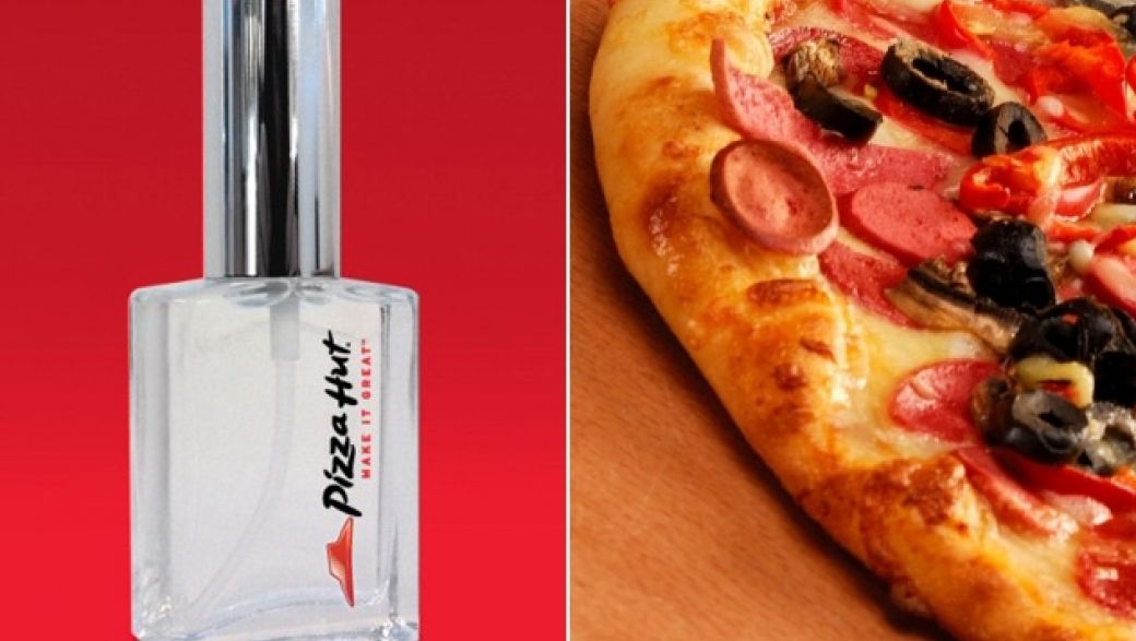 Парфюм с запахом пиццы от Pizza Hut