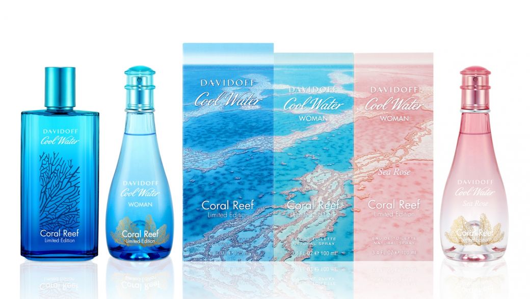 Подводная одиссея: Davidoff выпустил новую коллекцию ароматов Cool Water Coral Reef