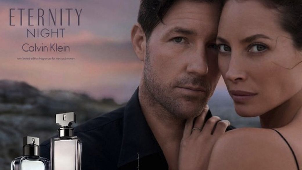 Счастливы вместе: 20 лет спустя Кристи Тарлингтон снялась в рекламе аромата Calvin Klein Eternity с мужем