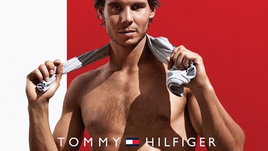 Рафаэль Надаль в рекламе нижнего белья Tommy Hilfiger