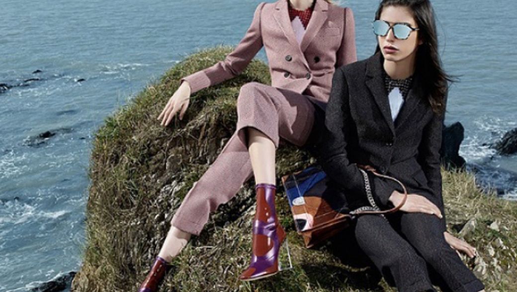Новые очки Dior Abstract с цветными линзами