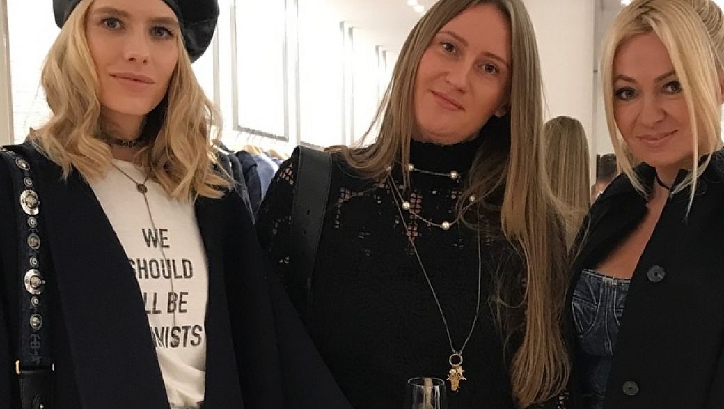 Диана Вишнева, Полина Киценко и другие знаменитости на открытии бутика Dior