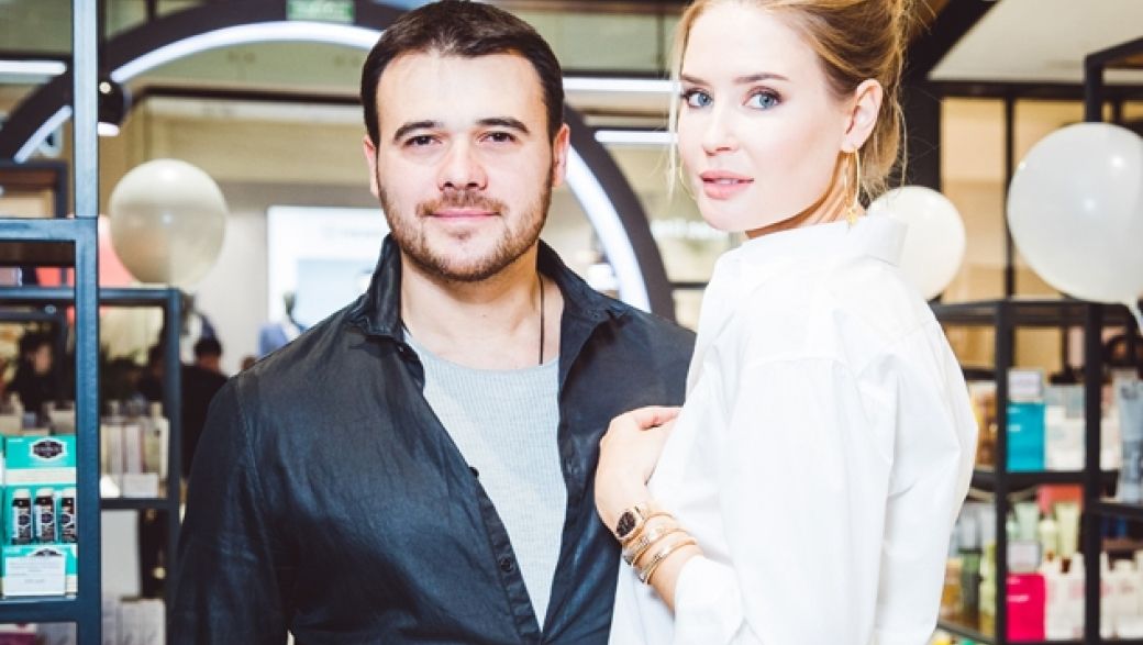 Эмин Агаларов и его девушка Алена Гаврилова открыли в Москве бьюти-лабораторию