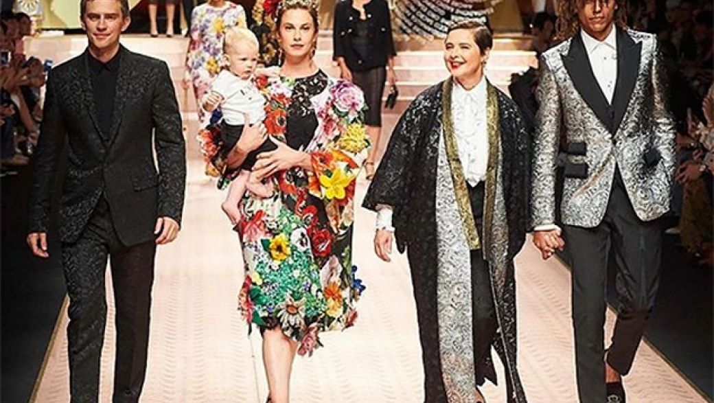 Самые известные женщины мира в показе новой коллекции Dolce & Gabbana
