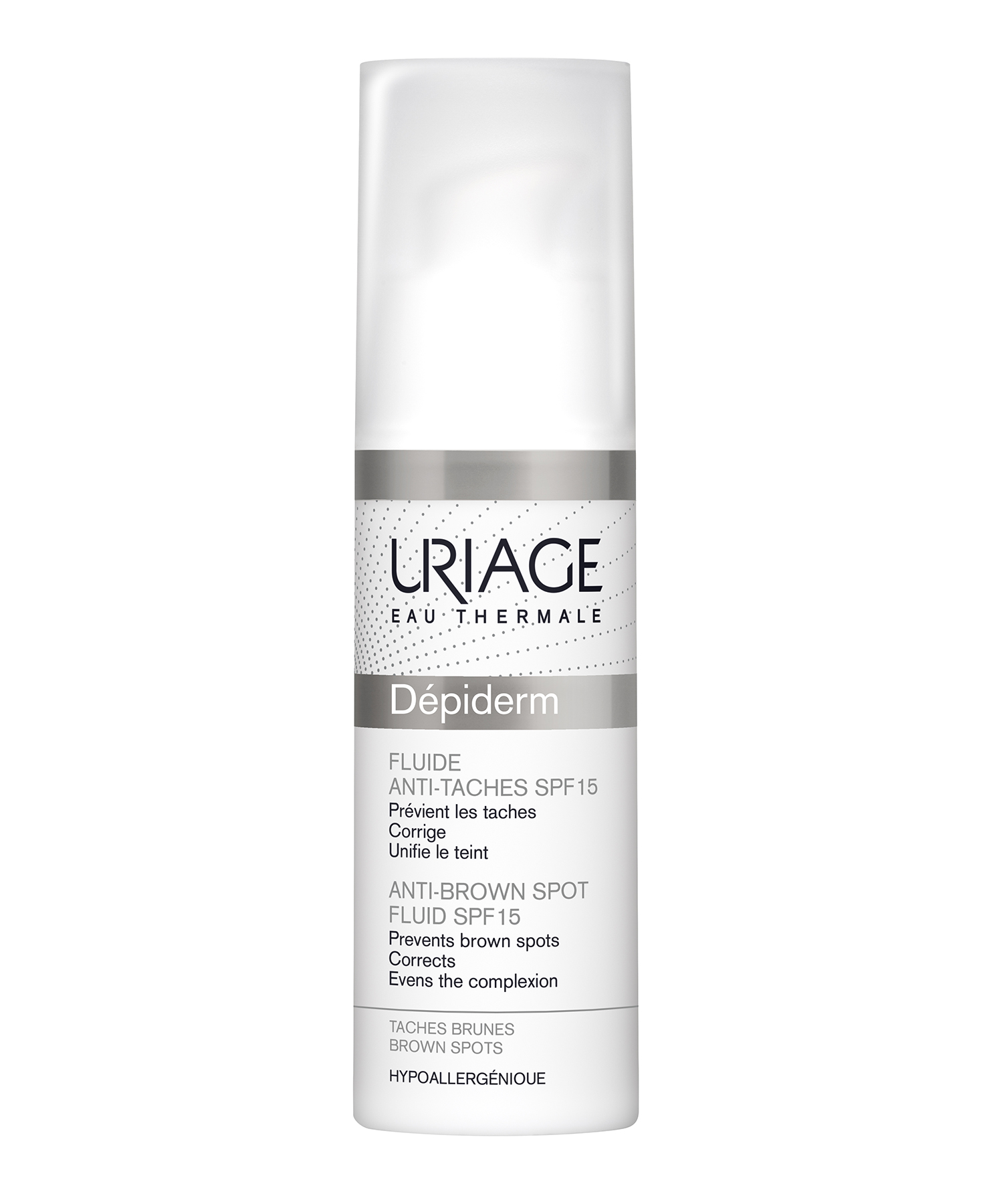 ЭМУЛЬСИЯ ПРОТИВ ПИГМЕНТНЫХ ПЯТЕН DEPIDERM SPF15, URIAGE