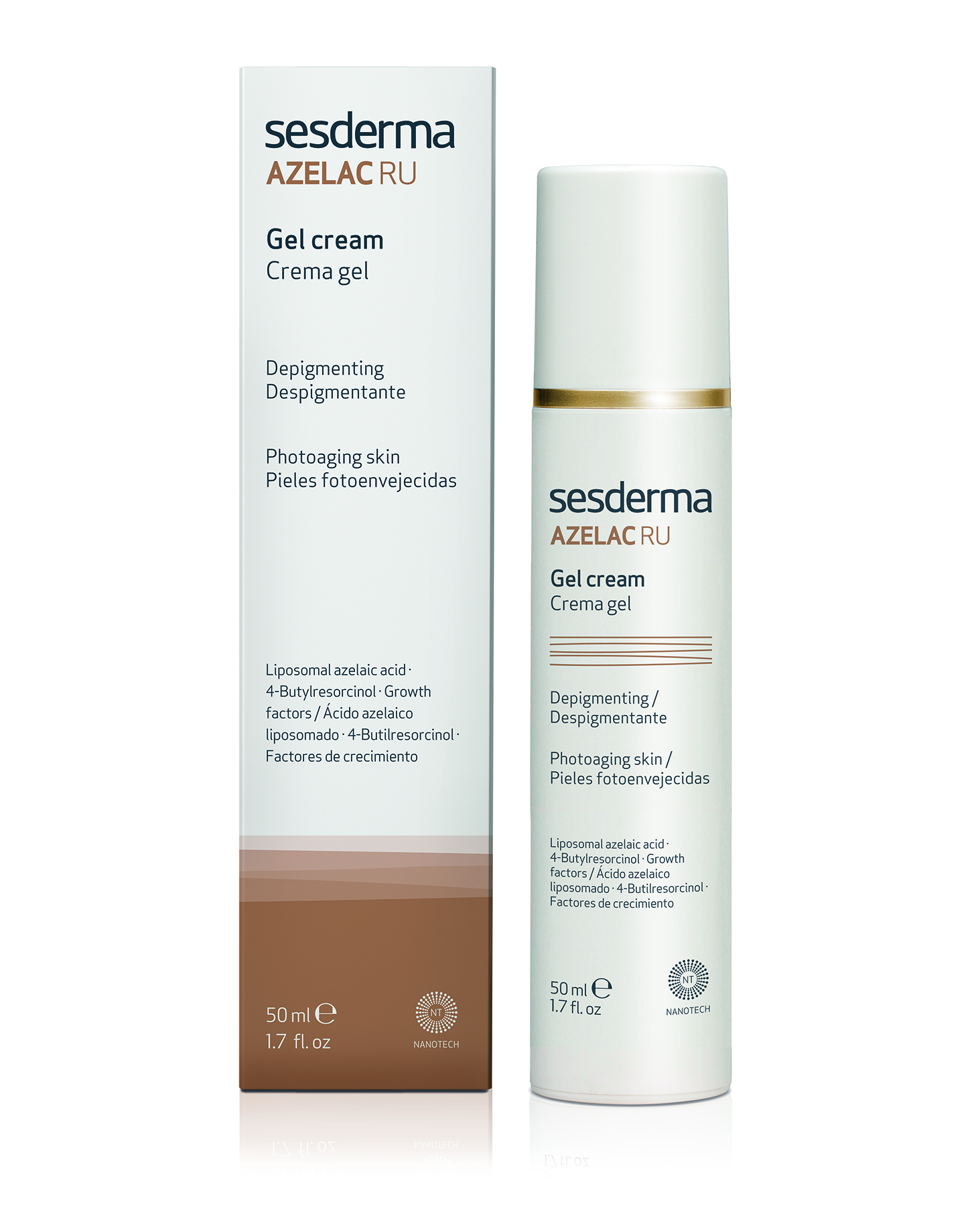 ДЕПИГМЕНТИРУЮЩИЙ КРЕМ-ГЕЛЬ AZELAC RU, SESDERMA 