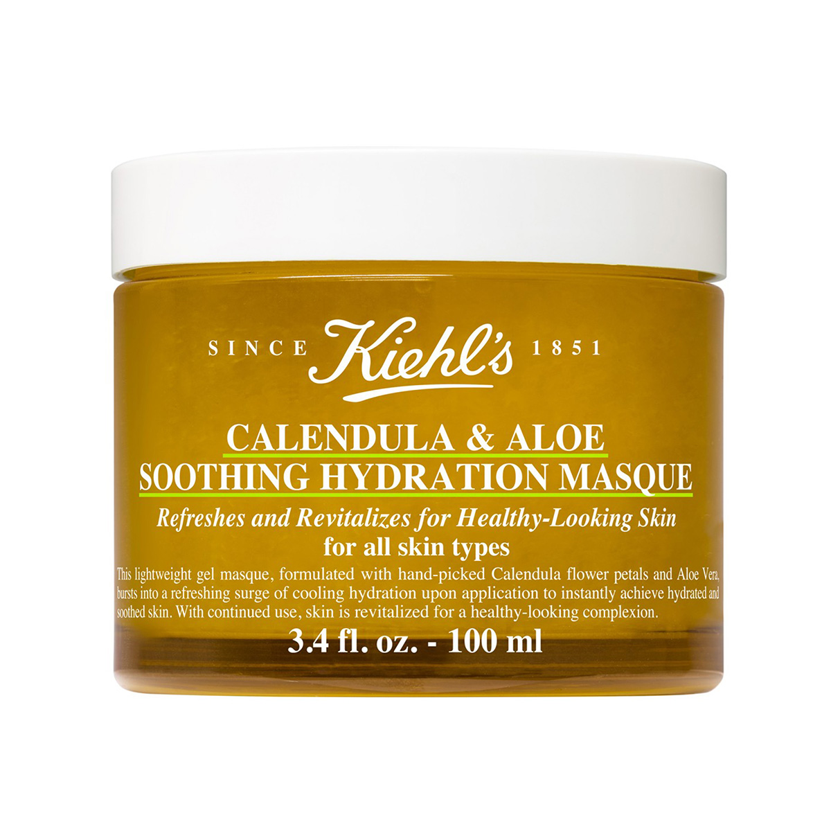 KIEHL`S ГЕЛЕВАЯ МАСКА С КАЛЕНДУЛОЙ И ЭКСТРАКТОМ АЛОЭ