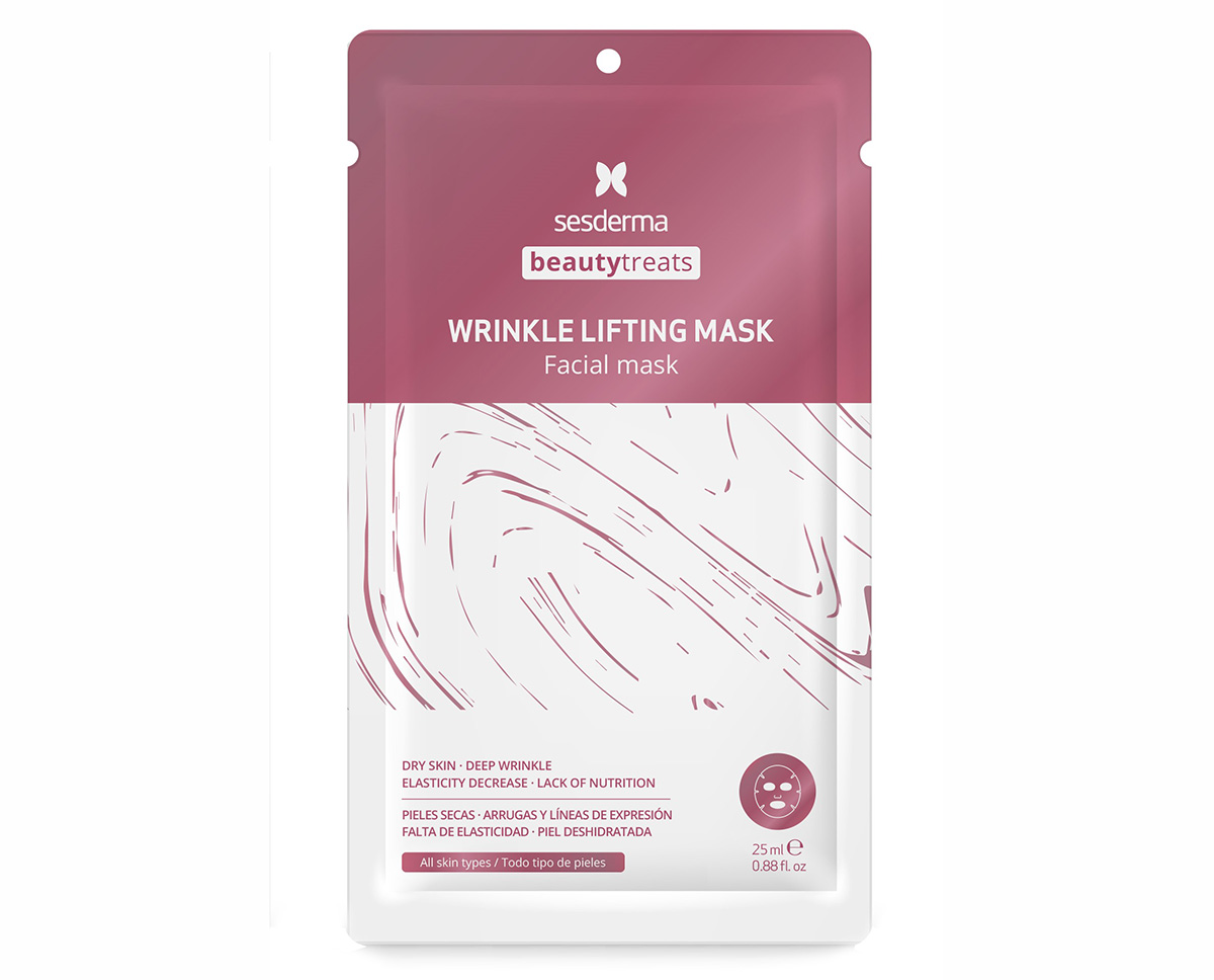 SESDERMA, МАСКА ДЛЯ ЛИЦА АНТИВОЗРАСТНАЯ WRINKLE LIFTING MASK, BEAUTYTREATS 