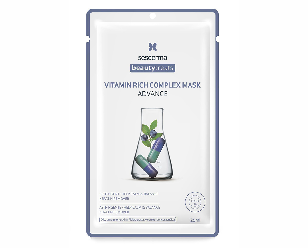 SESDERMA, МАСКА ДЛЯ СИЯНИЯ КОЖИ VITAMIN RICH COMPLEX MASK, BEAUTYTREATS