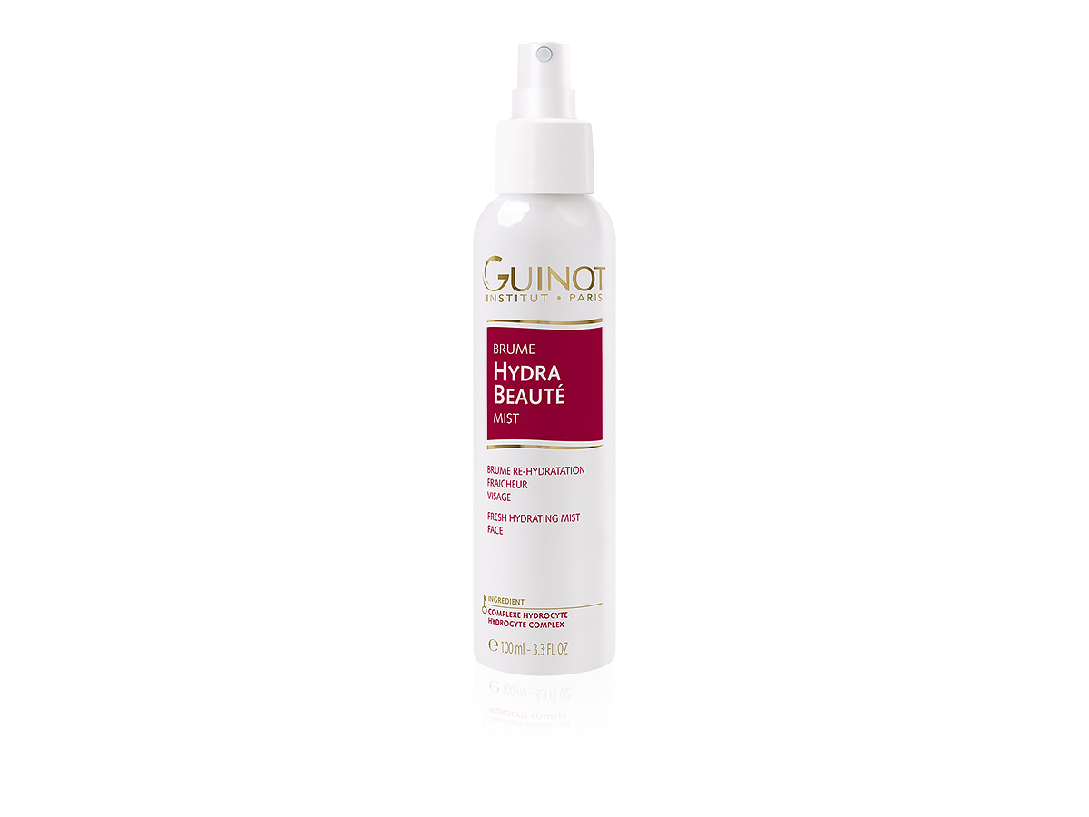 GUINOT, BRUME HYDRO BEAUTE MIST, УВЛАЖНЯЮЩАЯ МИНЕРАЛИЗИРУЮЩАЯ ВУАЛЬ