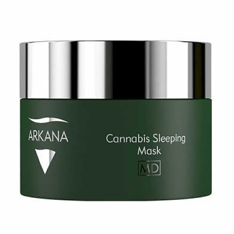 ARKANA CANNABIS SLEEPING MASK НОЧНАЯ МАСКА С КАННАБИСОМ ДЛЯ СУХОЙ И АТОПИЧЕСКОЙ КОЖИ