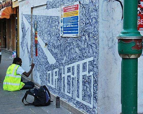 Лондонский стрит-арт: Не только Бэнкси