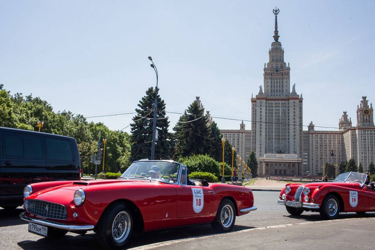 Ежегодное ралли старинных автомобилей L.U.C CHOPARD CLASSIC WEEKEND RALLY