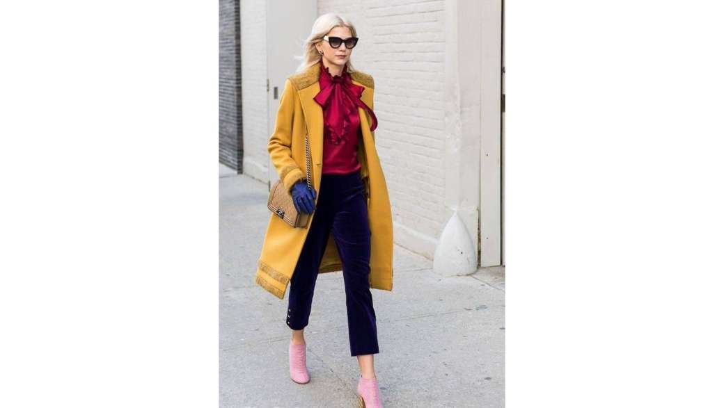 Собираем гардероб в стиле color blocking
