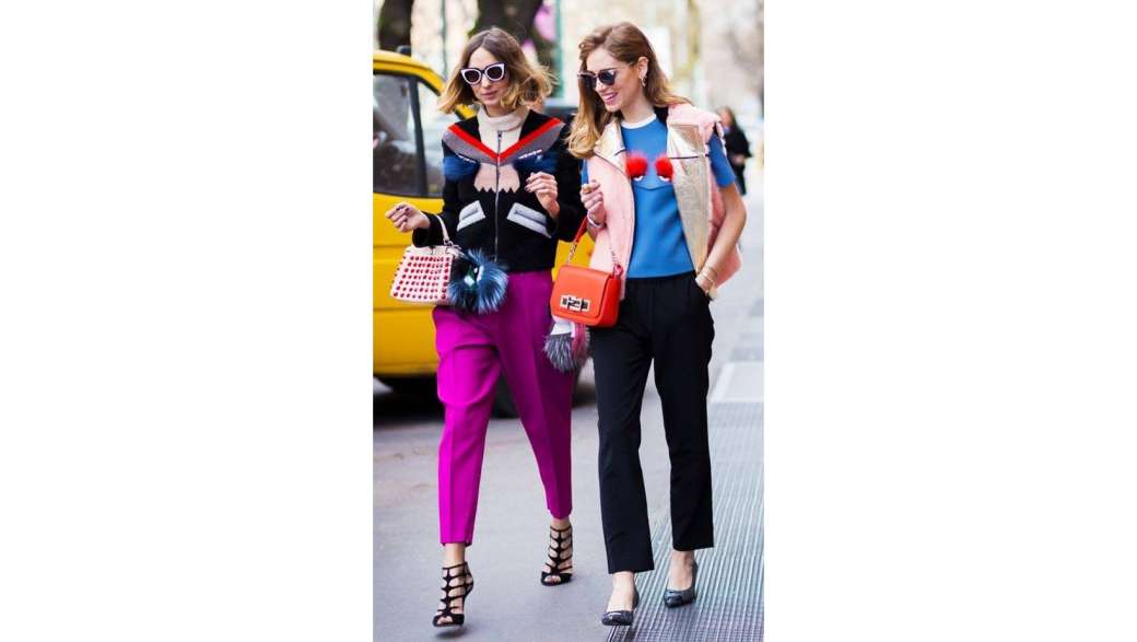 Собираем гардероб в стиле color blocking