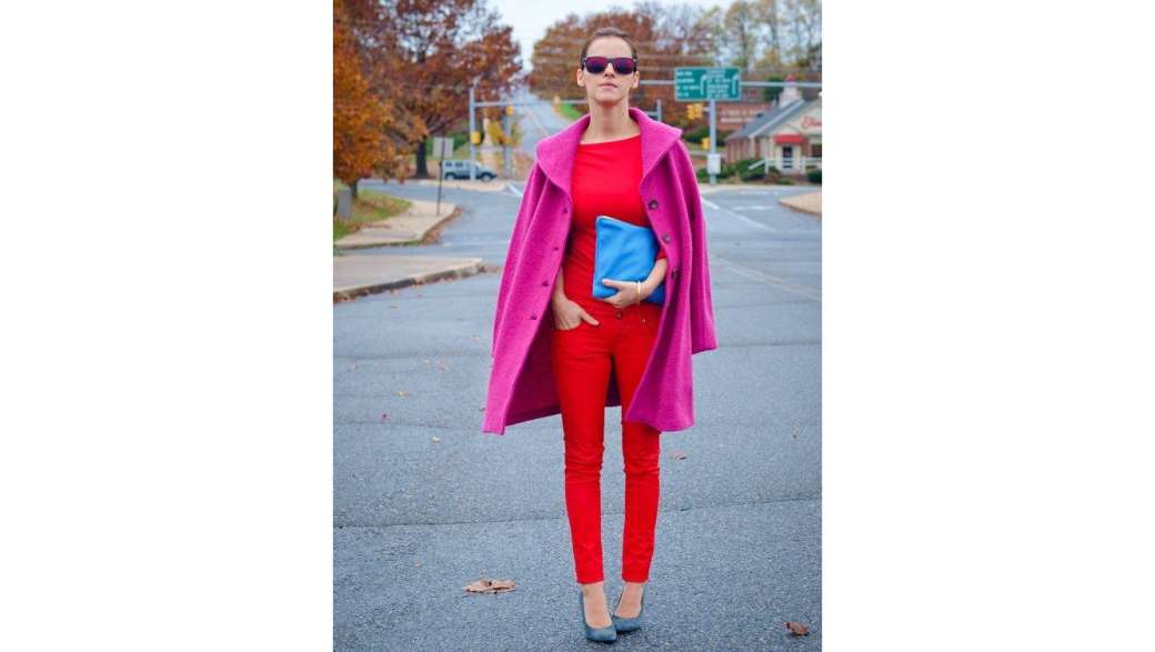 Собираем гардероб в стиле color blocking