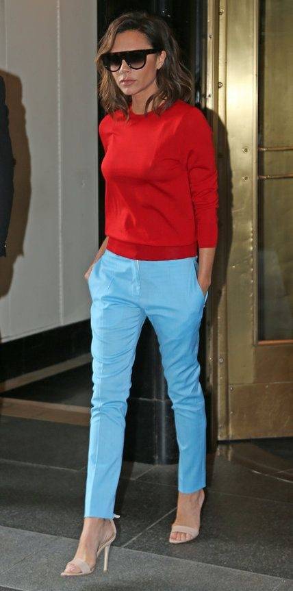 Собираем гардероб в стиле color blocking