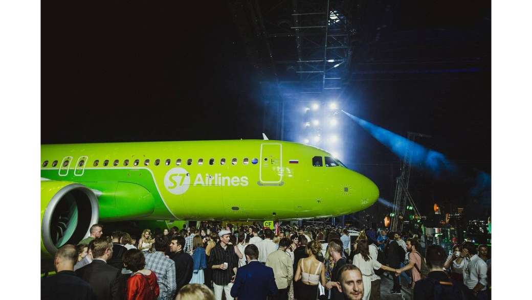 Презентация самолета Airbus A320neo S7 Airlines