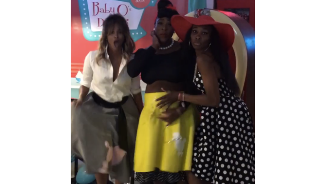 Сиара, Ева Лонгория и другие звезды на вечеринке baby shower Серены Уильямс