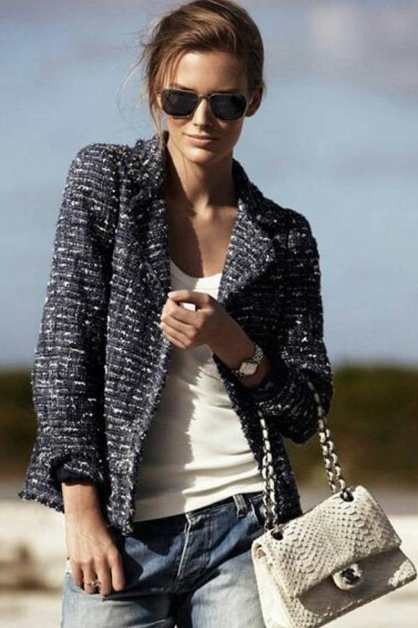 Звезды в твидовых пиджаках Chanel