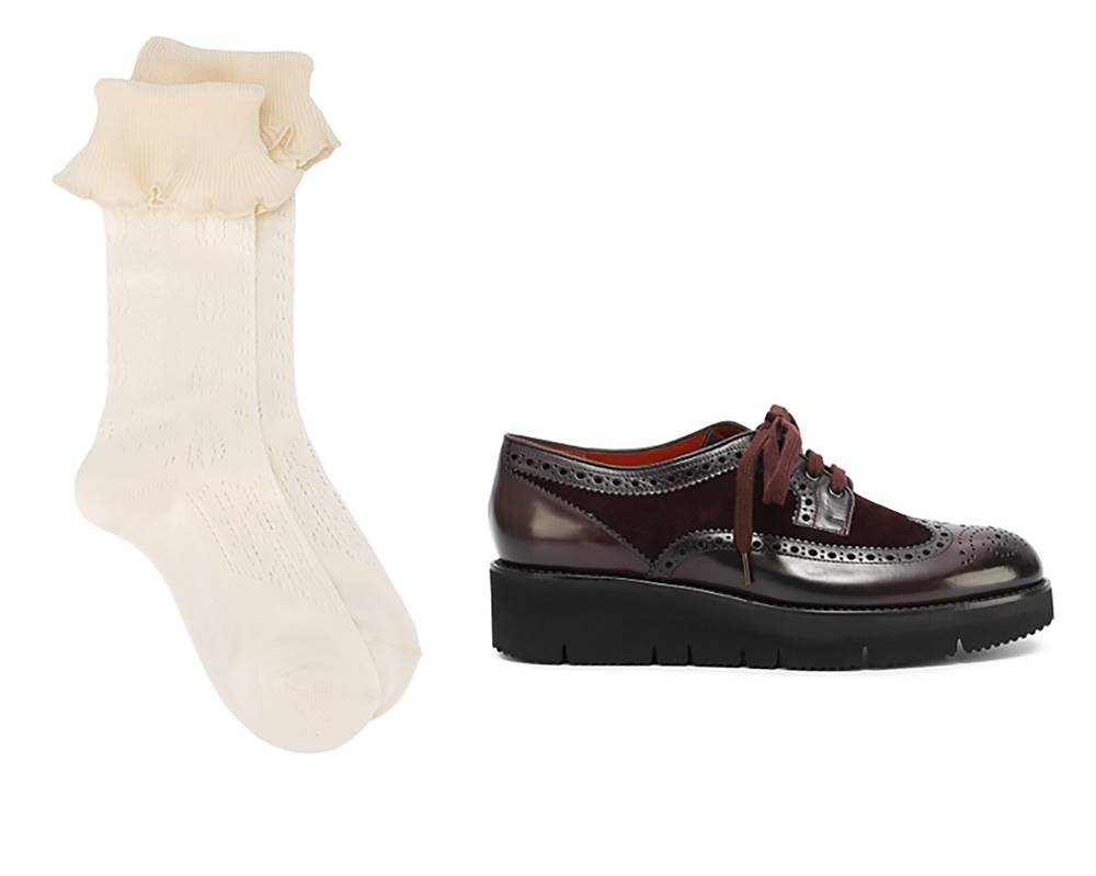 Модные тенденции: как носить носки с разной обувью